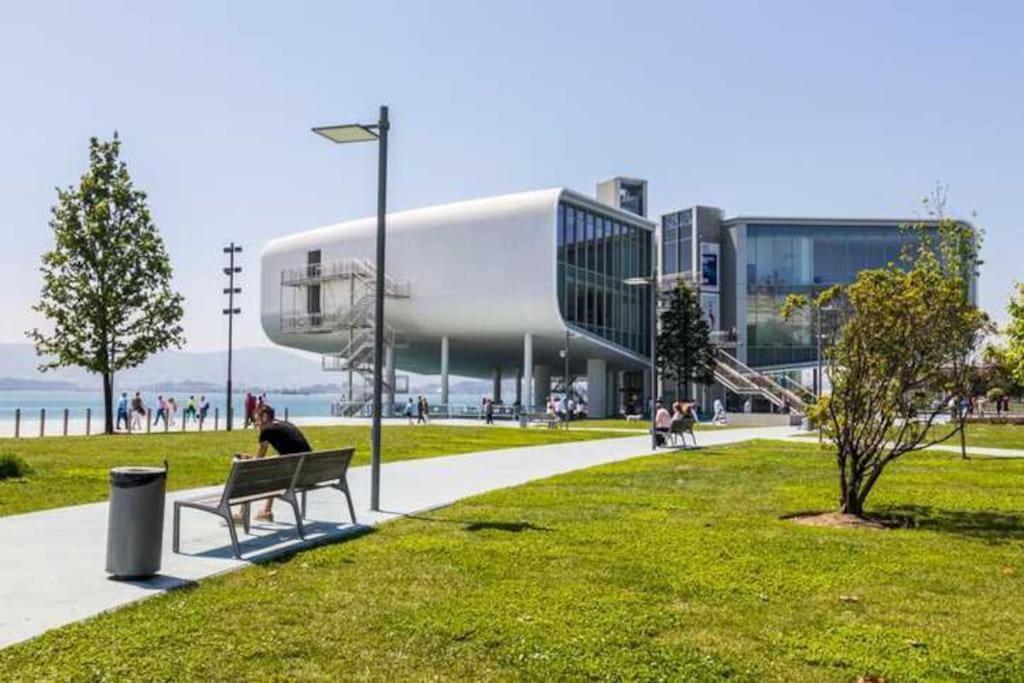 Alojamientos Turisticos Con Terraza En Santander Lapera Bagian luar foto