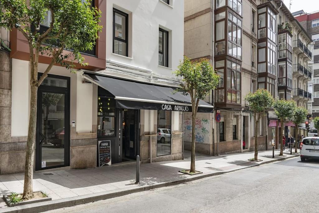 Alojamientos Turisticos Con Terraza En Santander Lapera Bagian luar foto